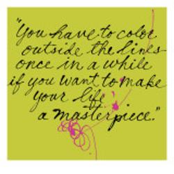 Color Outside the Lines Vinilo decorativo en AllPosters.es
